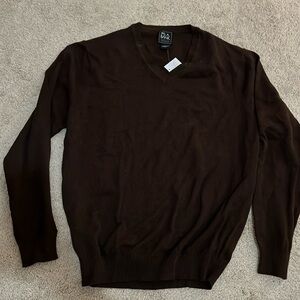 Jos A bank v neck sweater